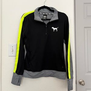 PINK Victoria Secret athletic quarter zip jacket 💖